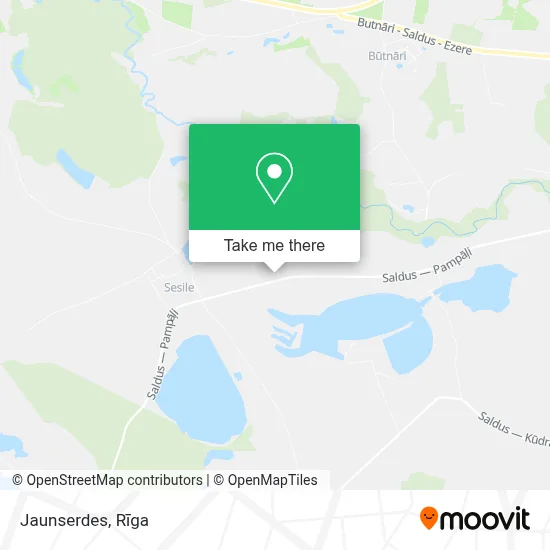 Jaunserdes map