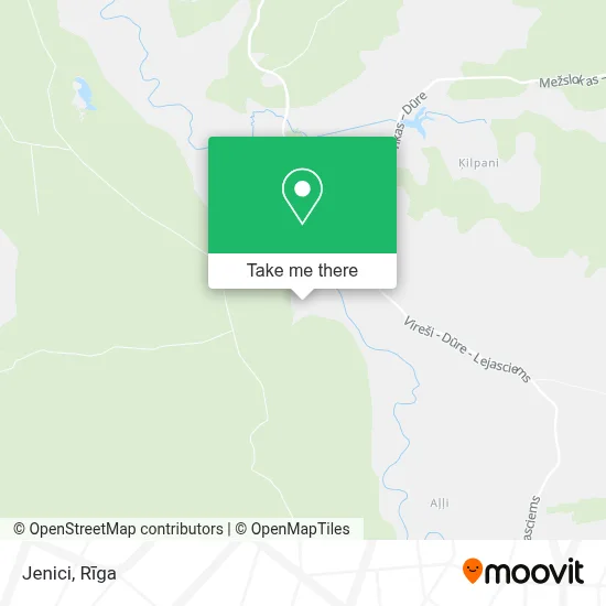 Jenici map