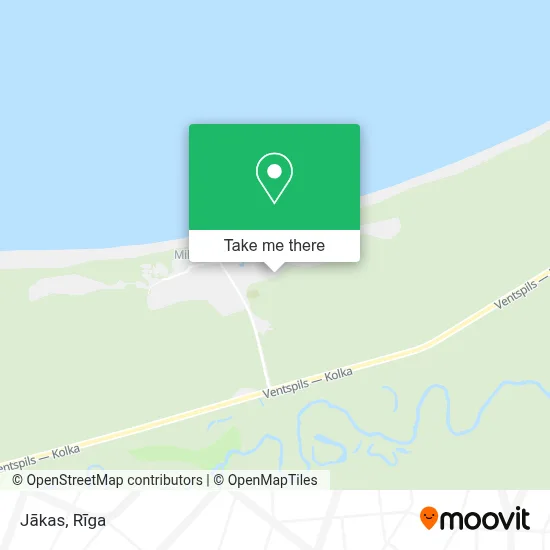 Jākas map