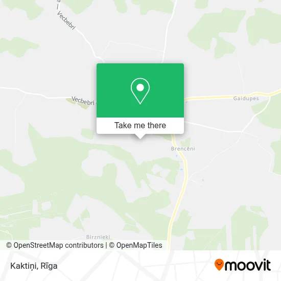 Kaktiņi map