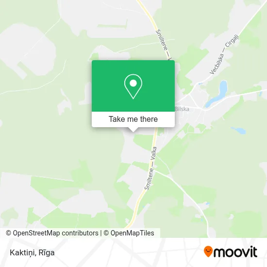 Kaktiņi map