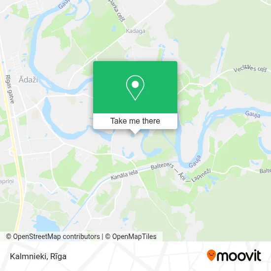 Kalmnieki map