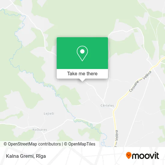 Kalna Gremi map
