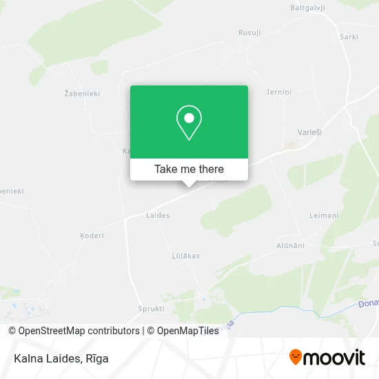Kalna Laides map