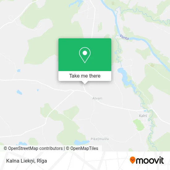 Kalna Liekņi map