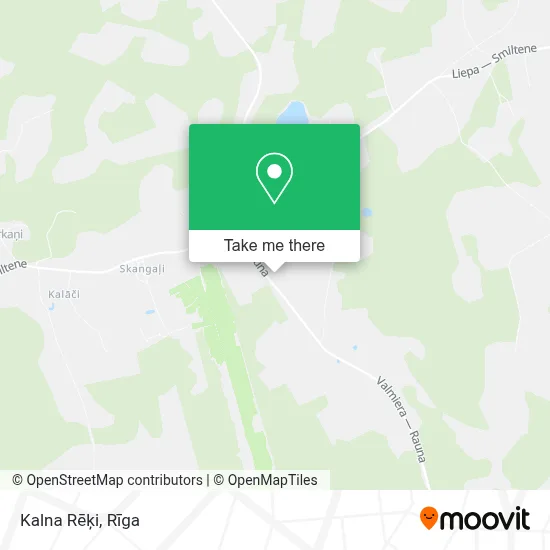 Kalna Rēķi map