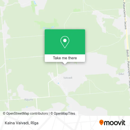 Kalna Vaivadi map