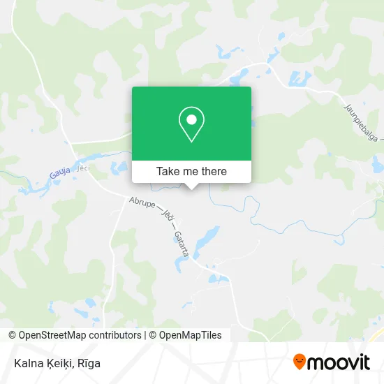 Kalna Ķeiķi map