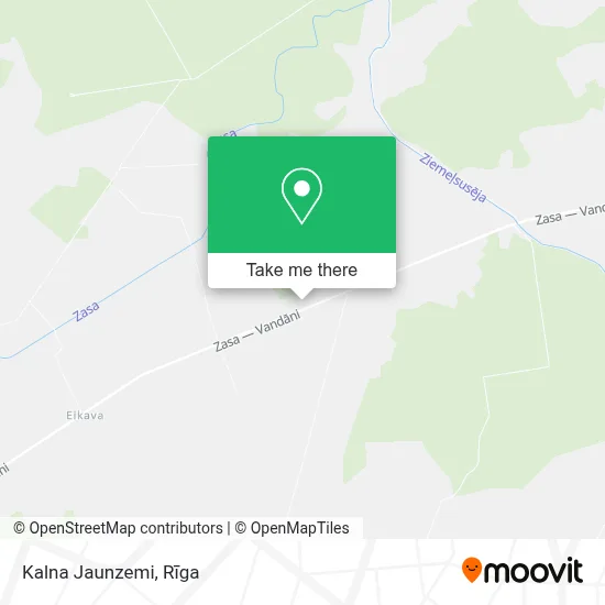 Kalna Jaunzemi map