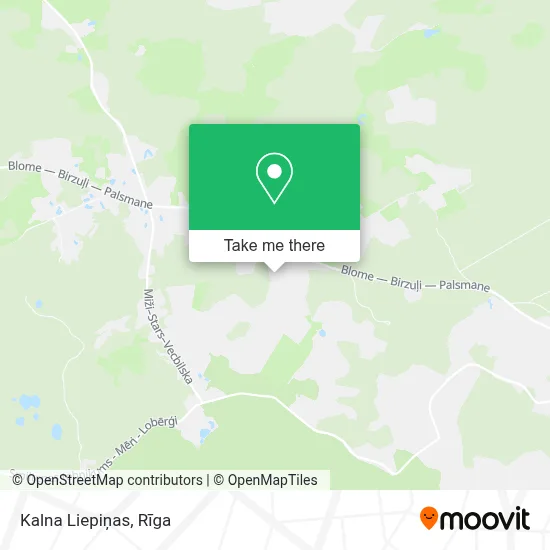 Kalna Liepiņas map