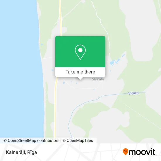 Kalnarāji map
