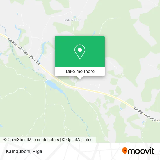 Kalndubeni map