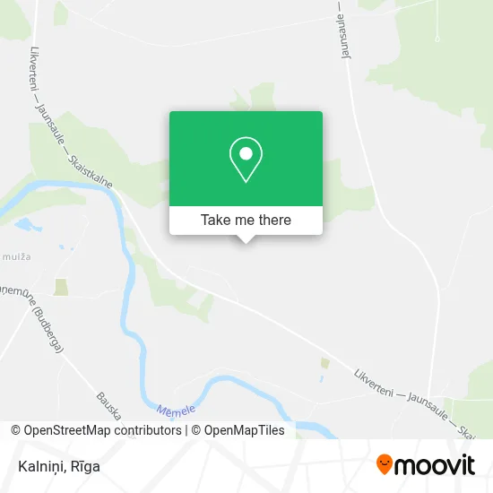Kalniņi map