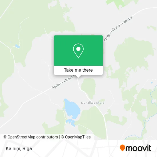 Kalniņi map
