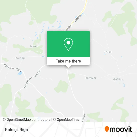 Kalniņi map