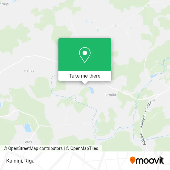 Kalniņi map