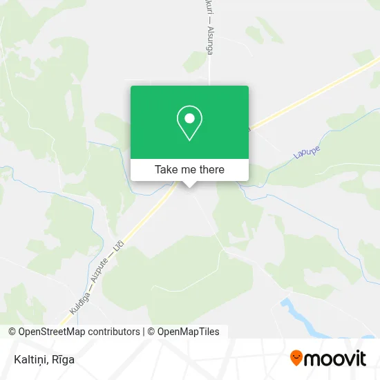 Kaltiņi map