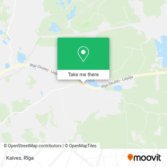 Kalves map