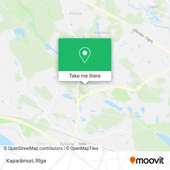 Kaparāmuri map