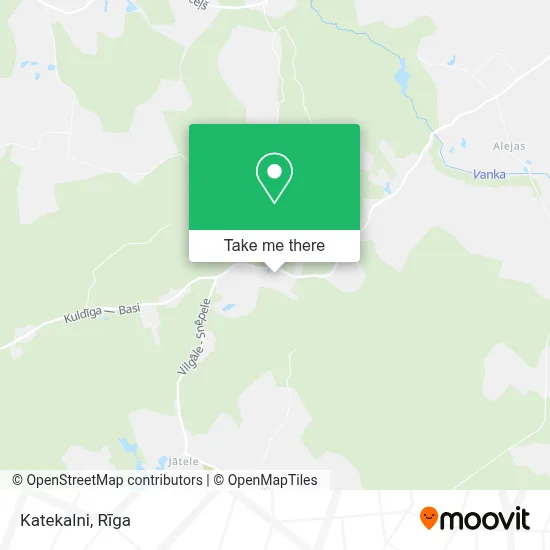 Katekalni map