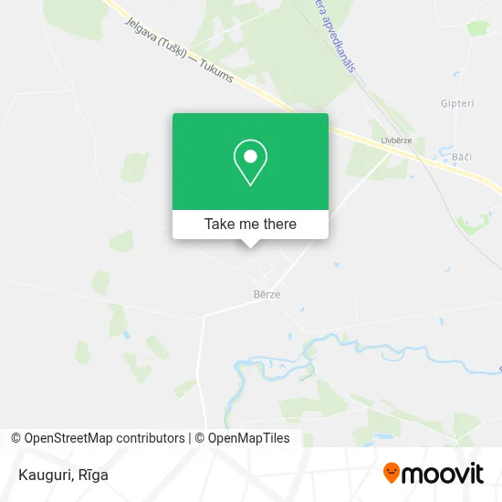 Kauguri map