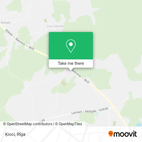 Ķioci map