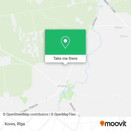 Kores map