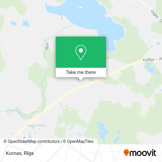 Kornas map