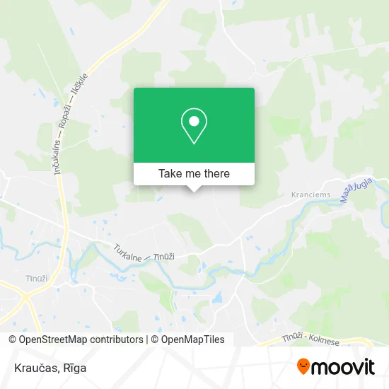 Kraučas map