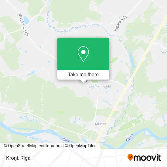Kroņi map