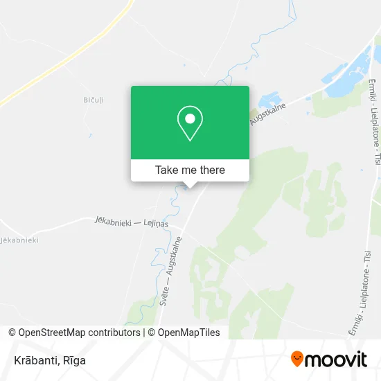 Krābanti map