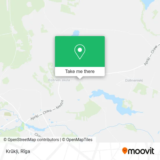 Krūkļi map