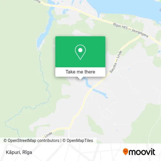 Kāpuri map