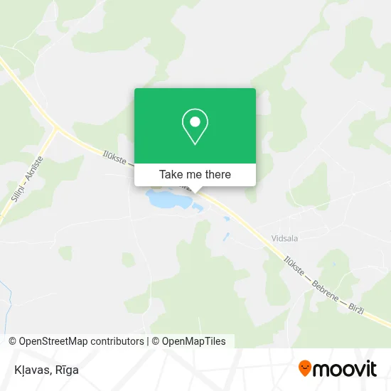 Kļavas map