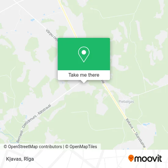 Kļavas map