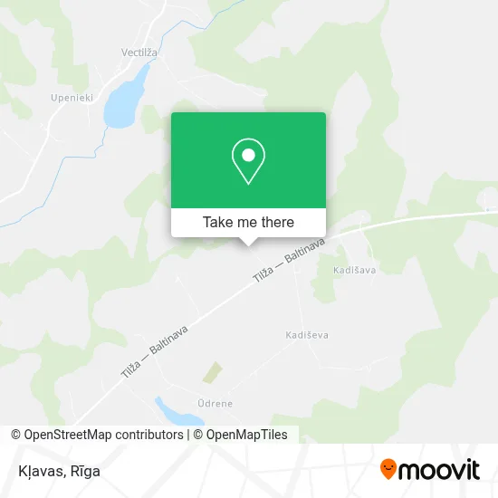 Kļavas map