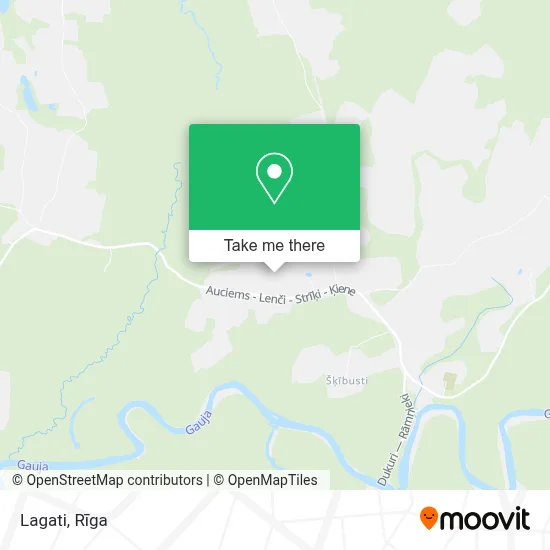 Lagati map