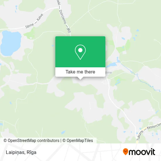 Laipiņas map
