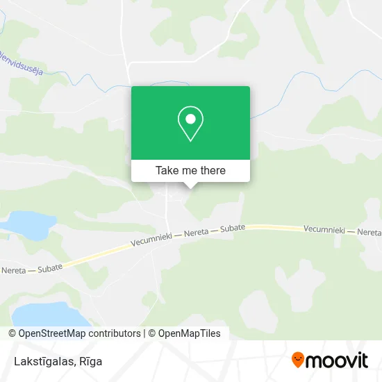 Lakstīgalas map