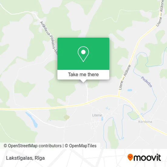 Lakstīgalas map