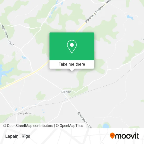 Lapaiņi map