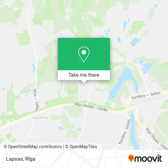Lapsas map