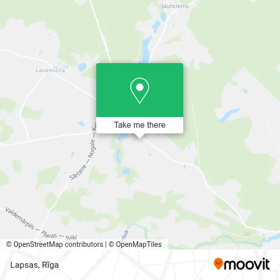 Lapsas map