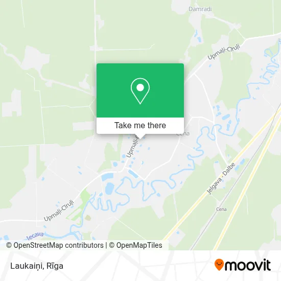 Laukaiņi map