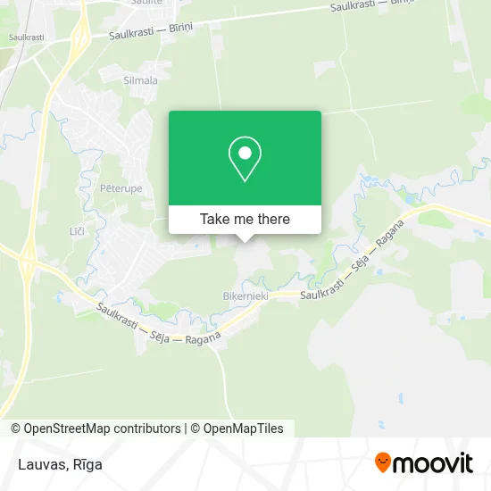 Lauvas map