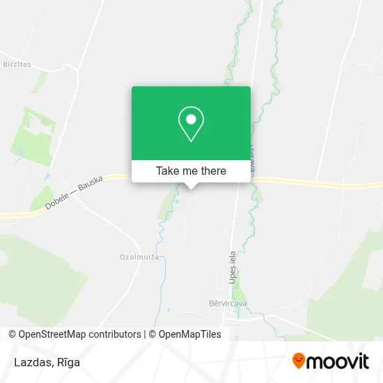 Lazdas map