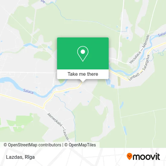 Lazdas map