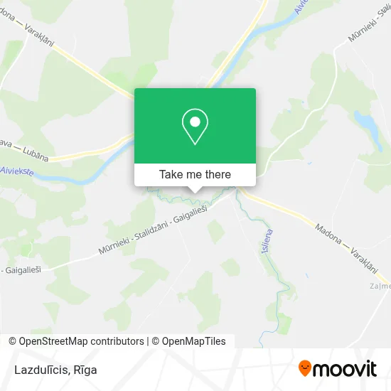 Lazdulīcis map