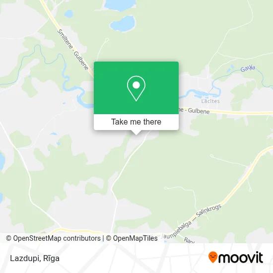 Lazdupi map