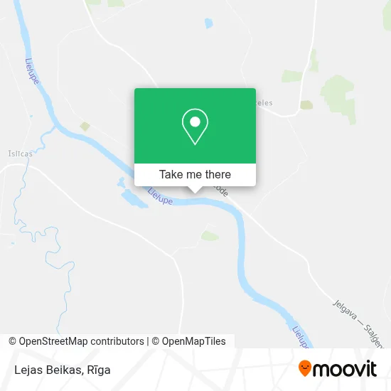 Lejas Beikas map